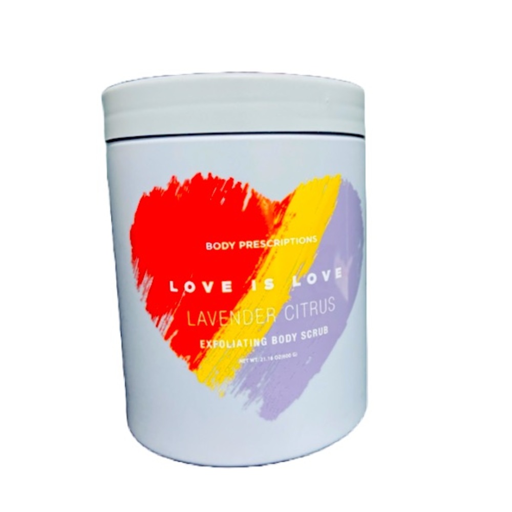 🏳️‍🌈 Pride “Love is Love” Lavender Citrus Exfoliating Body Scrub